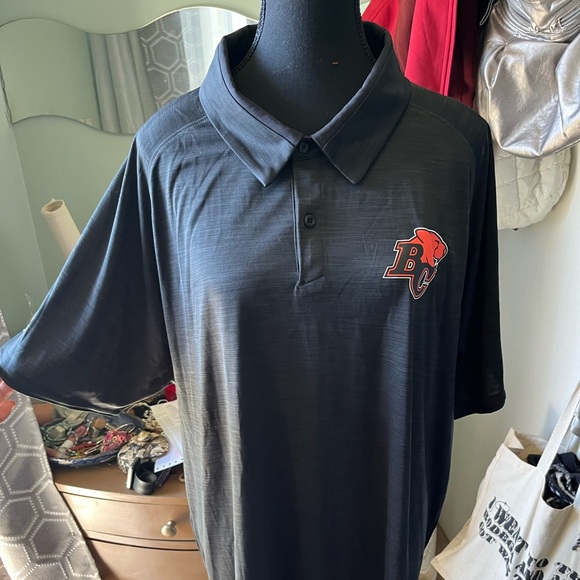BC LIONS black polo - Picture 5 of 6